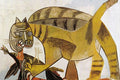 Poster Pablo Picasso - Cat devouring A Bird 1939  - Obras de Arte