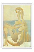 Poster Pablo Picasso - Seated Bather 1930  - Obras de Arte
