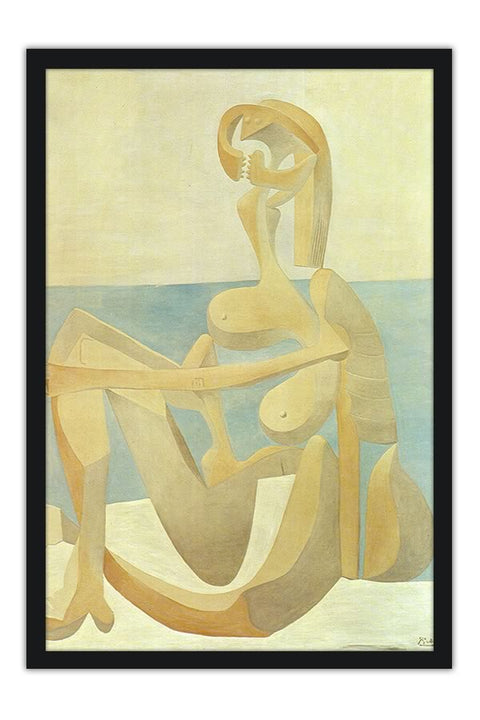 Poster Pablo Picasso - Seated Bather 1930  - Obras de Arte