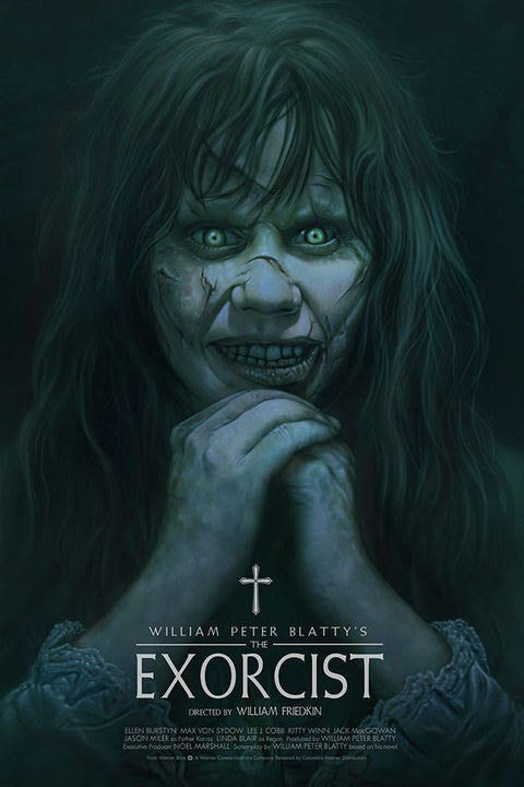 Poster The Exorcist - O Exorcista - Terror Vintage - Filmes
