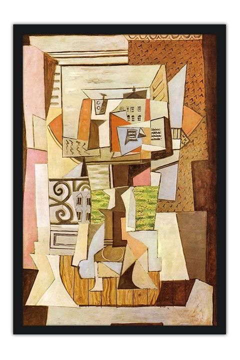 Poster Pablo Picasso - Still Life On A Table 1920  - Obras de Arte