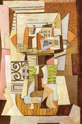 Poster Pablo Picasso - Still Life On A Table 1920  - Obras de Arte