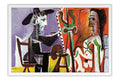 Poster Pablo Picasso - The Artist And His Model 1963  - Obras de Arte