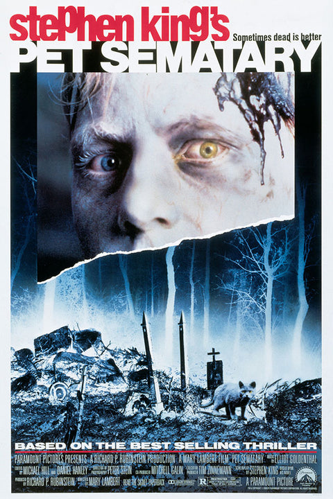 Poster Pet Sematary - Cemitério Maldito - Terror - Filmes
