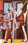 Poster Pablo Picasso - The Three dancers 1925  - Obras de Arte