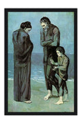 Poster Pablo Picasso - The Tragedy 1903  - Obras de Arte