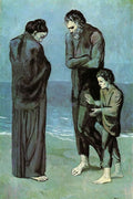 Poster Pablo Picasso - The Tragedy 1903  - Obras de Arte