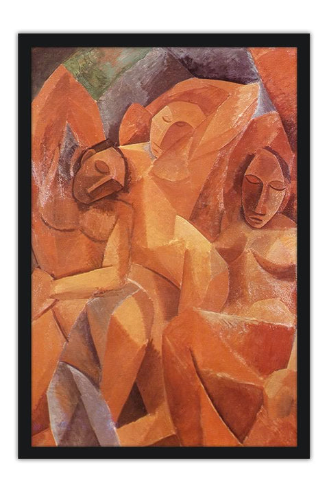 Poster Pablo Picasso - Three Women 1907 - Obras de Arte