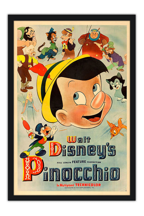 Poster Pinocchio - Pinóquio - Filmes - Infatil