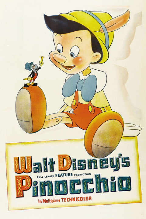 Poster Pinocchio - Pinóquio - Filmes - Infatil