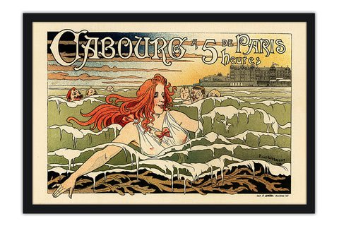 Poster Cabourg - La Belle Époque - Vintage