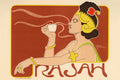 Poster Rajah - La Belle Époque - Vintage