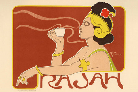Poster Rajah - La Belle Époque - Vintage