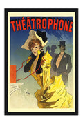 Poster Theatrophone - La Belle Époque - Vintage