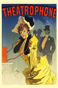 Poster Theatrophone - La Belle Époque - Vintage
