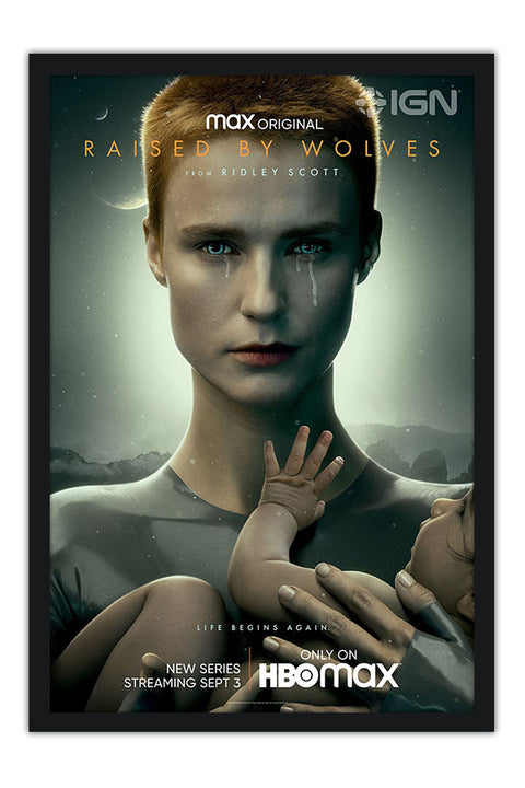 Poster Raised by Wolves - Séries