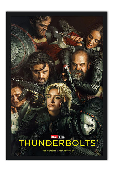 Poster Thunderbolts - Marvel - MCU - Filmes