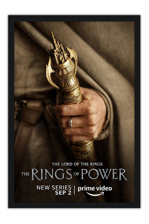 Poster Rings of Power - Anéis do Poder - Senhor dos Anéis - Séries