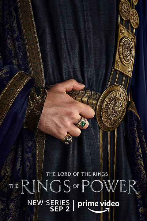 Poster Rings of Power - Anéis do Poder - Senhor dos Anéis - Séries