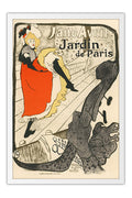 Poster Jane Avril Jardin de Paris - La Belle Époque - Vintage