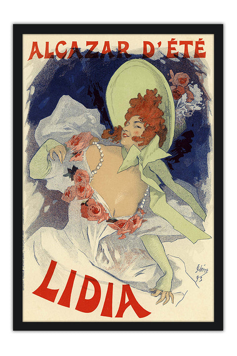Poster Alcazar D'ete - La Belle Époque - Vintage