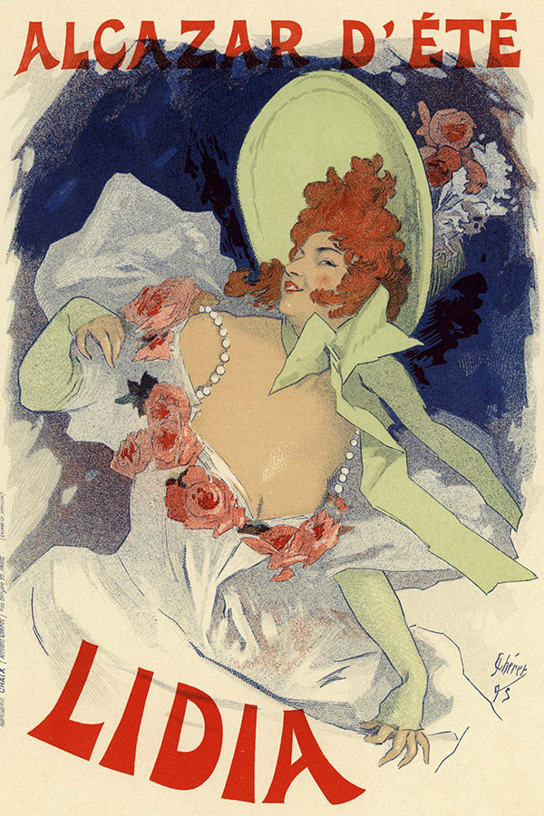 Poster Alcazar D'ete - La Belle Époque - Vintage