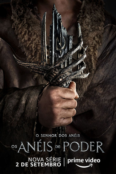 Poster Rings of Power - Anéis do Poder - Senhor dos Anéis - Séries