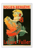 Poster Folies-Bergere La Loie Fuller - La Belle Époque - Vintage