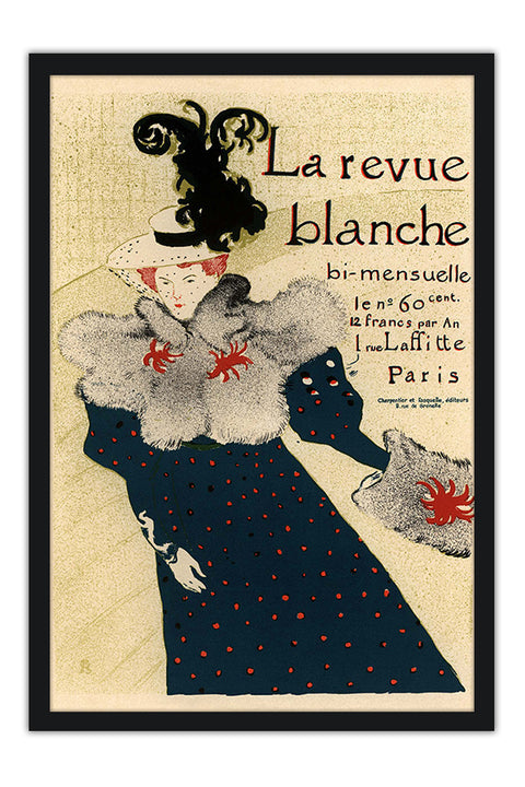 Poster La Revue Blanche - La Belle Époque - Vintage
