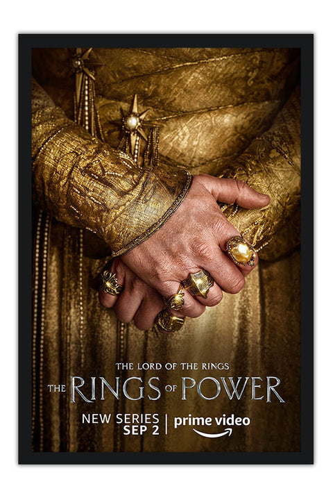 Poster Rings of Power - Anéis do Poder - Senhor dos Anéis - Séries
