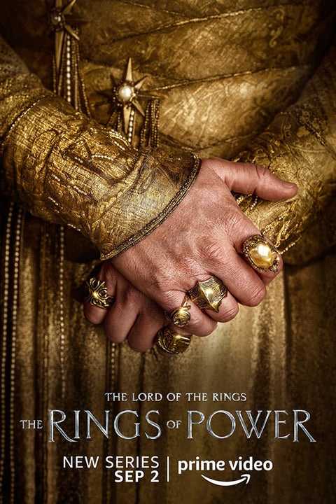 Poster Rings of Power - Anéis do Poder - Senhor dos Anéis - Séries
