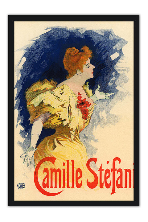 Poster Camille Stefan - La Belle Époque - Vintage