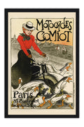 Poster Motocycles Comiot - La Belle Époque - Vintage