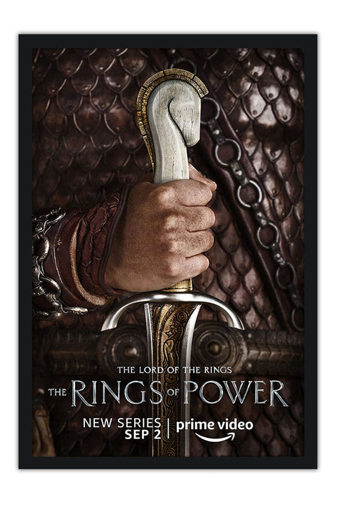 Poster Rings of Power - Anéis do Poder - Senhor dos Anéis - Séries