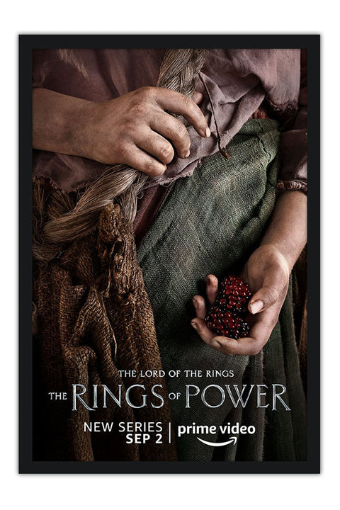 Poster Rings of Power - Anéis do Poder - Senhor dos Anéis - Séries