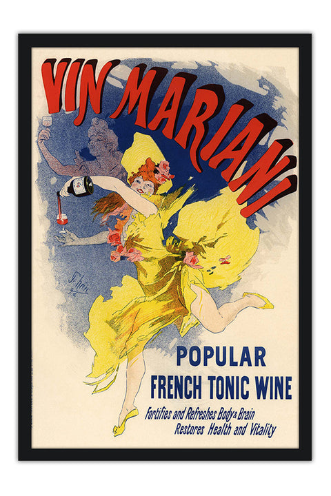 Poster Vin Mariani - La Belle Époque - Vintage