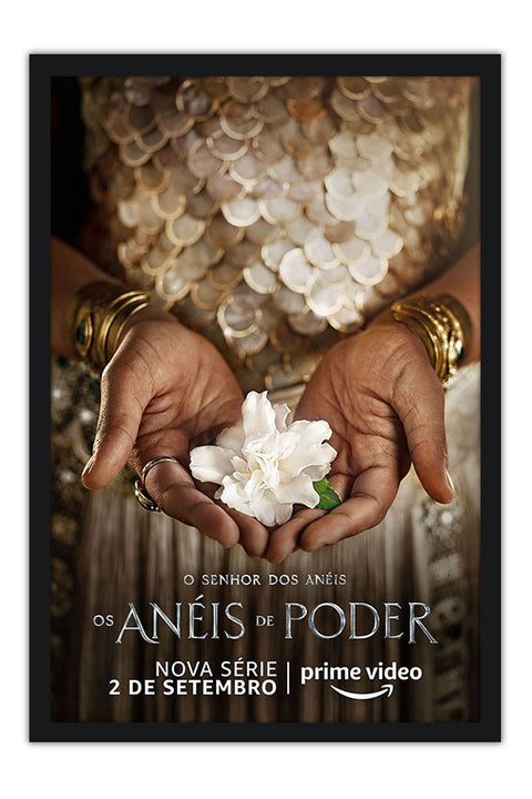 Poster Rings of Power - Anéis do Poder - Senhor dos Anéis - Séries