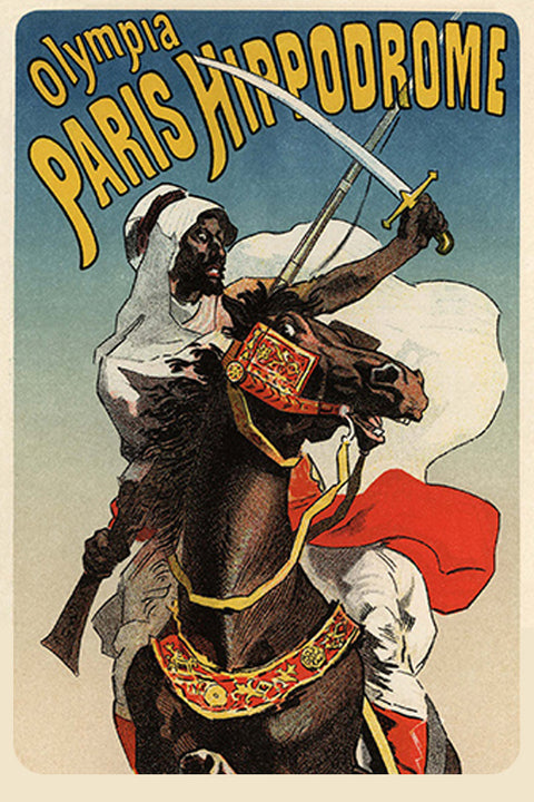 Poster Olympia Paris Hippodrome - La Belle Époque - Vintage