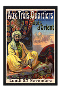 Poster Aux Trois Quartiers Tapis D'Orient - La Belle Époque - Vintage