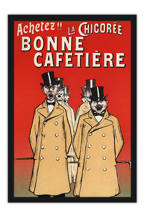 Poster Bonne Cafetiere - La Belle Époque - Vintage