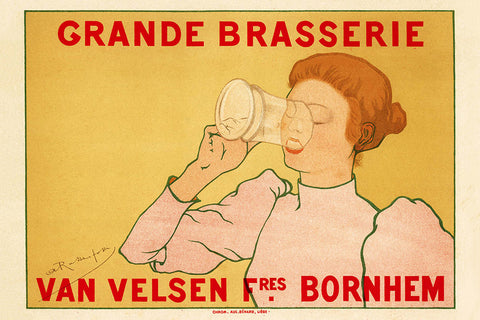 Poster Grande Brasserie - La Belle Époque - Vintage
