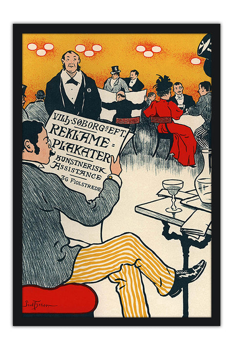 Poster Reklame Plakater - La Belle Époque - Vintage