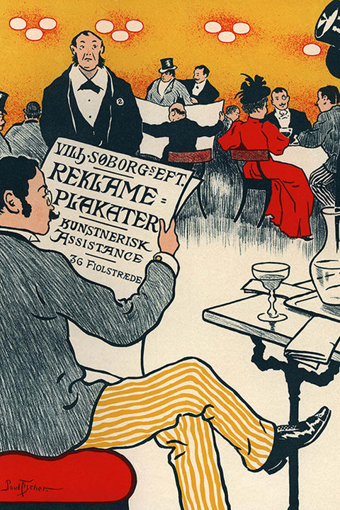 Poster Reklame Plakater - La Belle Époque - Vintage