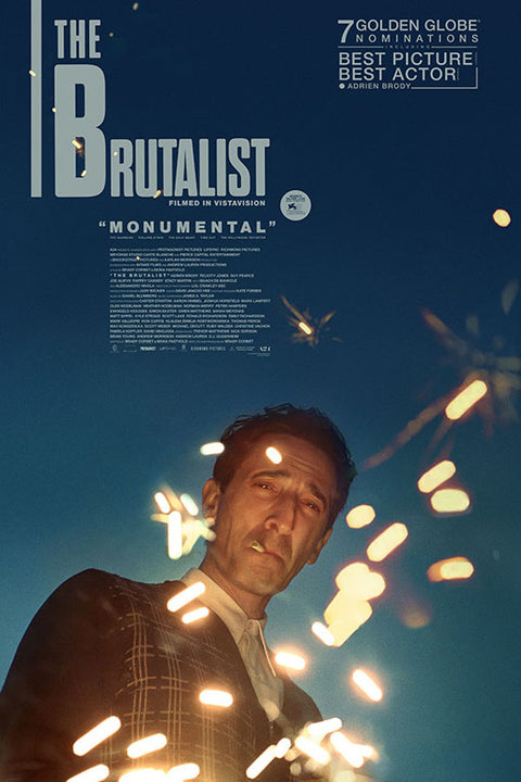 Poster O Brutalista -  The Brutalist - Filmes