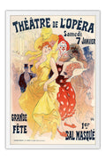 Poster Theatre de L'opera - La Belle Époque - Vintage
