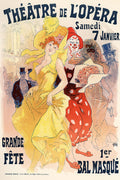 Poster Theatre de L'opera - La Belle Époque - Vintage