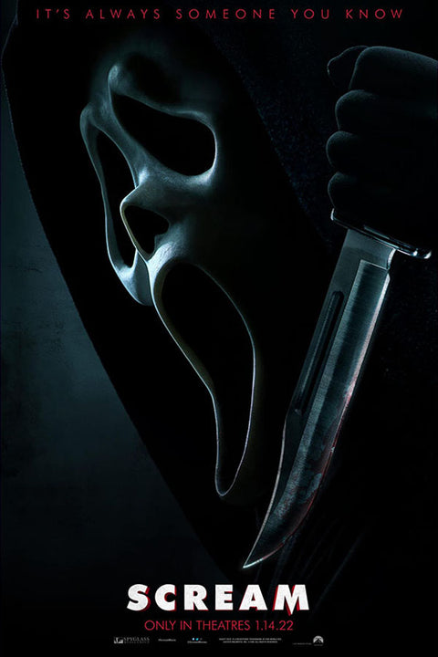 Poster Scream 2022 - Pânico - Terror - Filmes