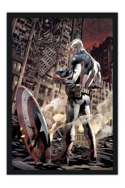 Poster Capitão América - Comics - Quadrinhos - Hq