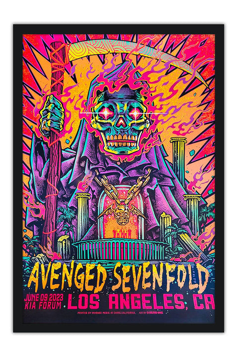 Poster Avenged Sevenfold - A7X - Bandas de Rock