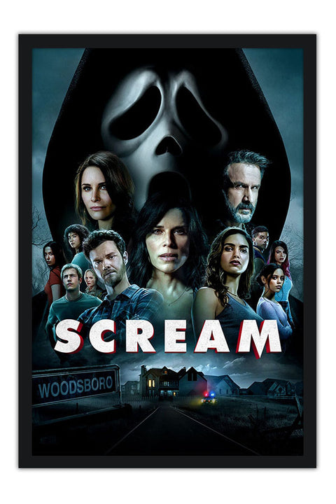 Poster Scream 2022 - Pânico 2022 - Terror - Filmes
